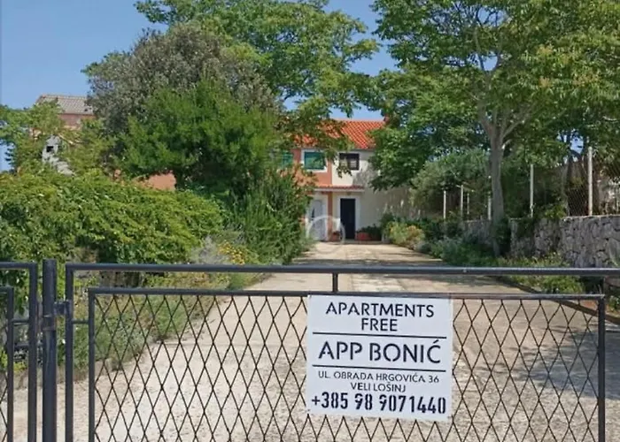 App Bonic Sa Balkonom I Pogledom Na Veli Lošinj